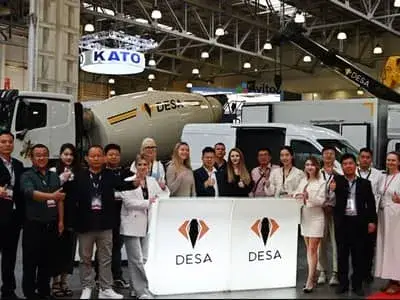 DESA Showcased Commercial & Specialized Vehicles at CTT Expo 2024 in Russia
