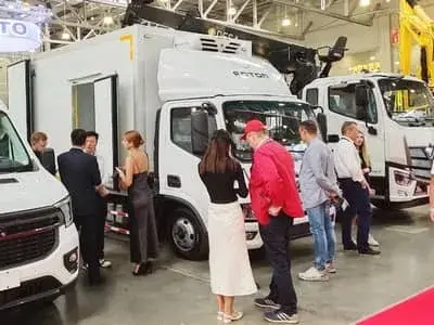 DESA Showcased Commercial & Specialized Vehicles at CTT Expo 2024 in Russia