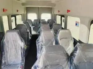 Rear passenger seats